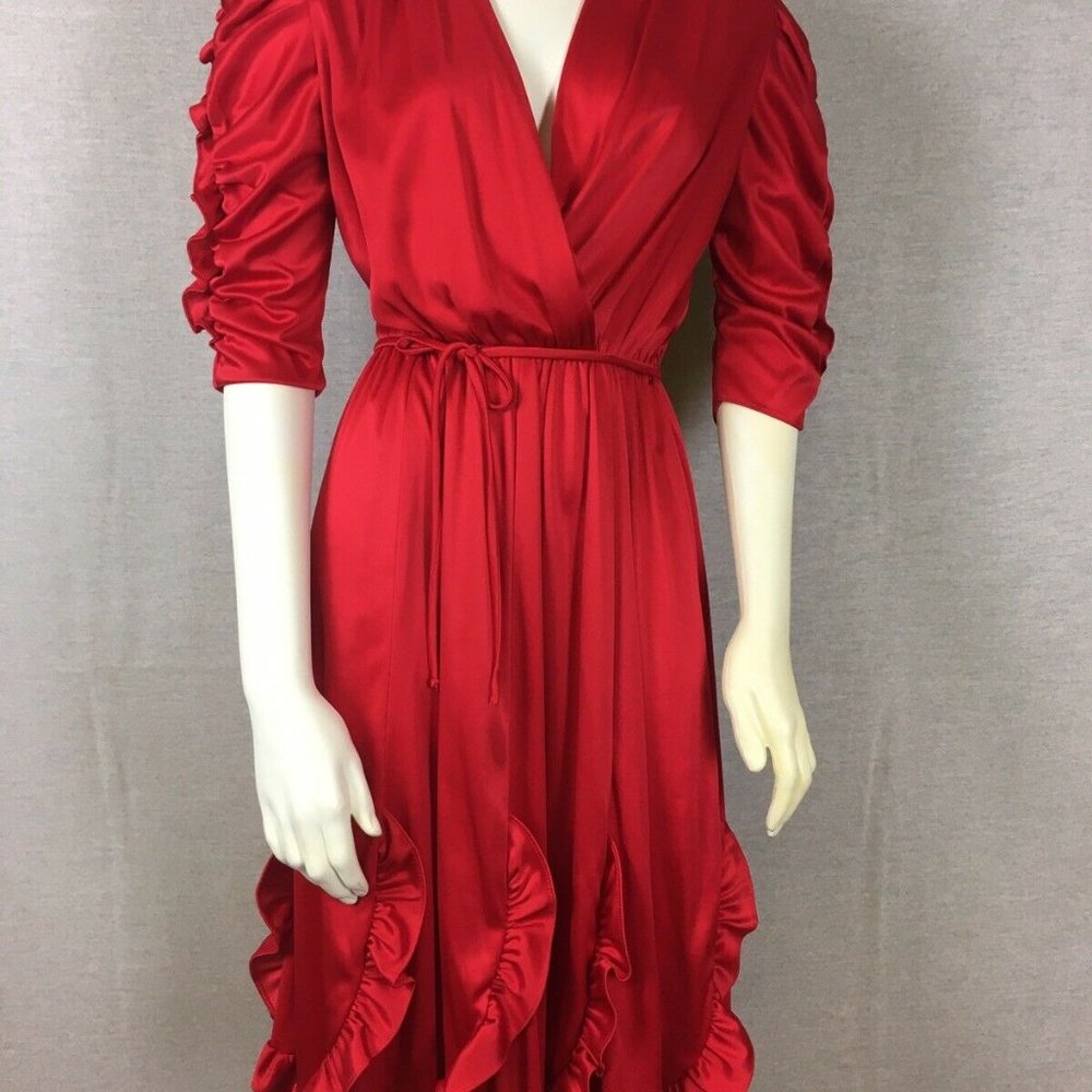 David Robin By Yvette Red Lolita Style Wmns k071